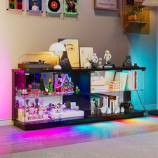 59"W TV Stand with RGB Light