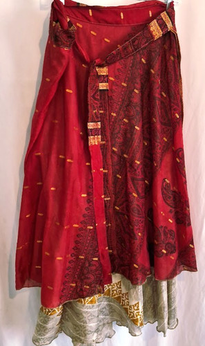 Reversible sari wrap - sari,