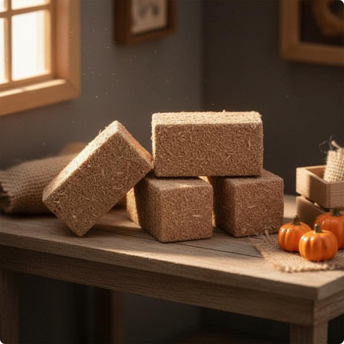 Decorative mini hay bales - mini,