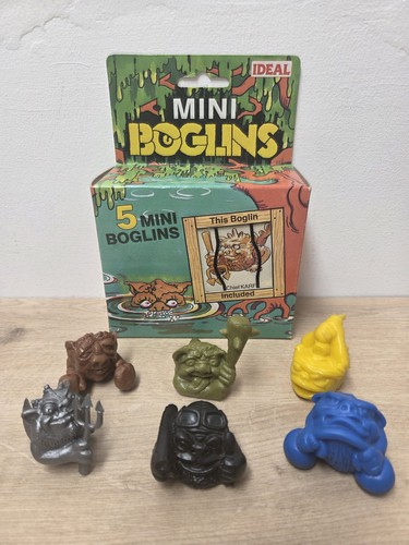 Mini boglins with box vintage - with,