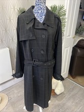 Centigrade Checked Trench Coat