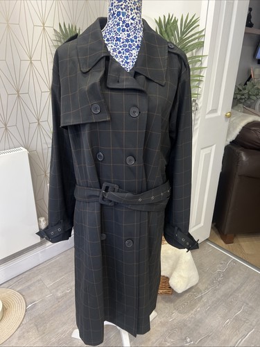 Centigrade checked trench coat - centigrade,