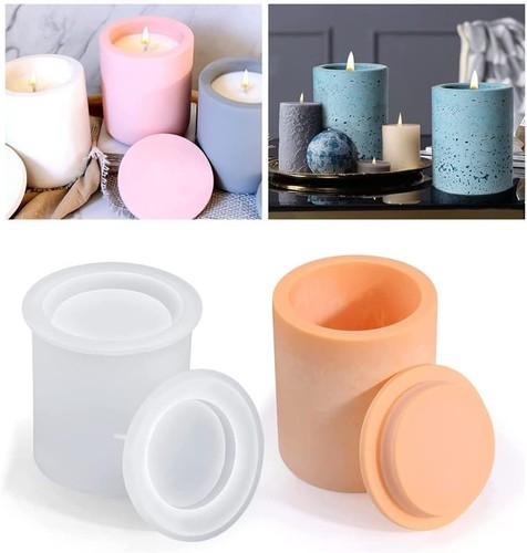 1pc cylinder candle - cylinder, mold