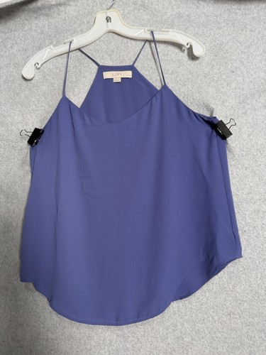 Loft tank top womens purple - top, sp