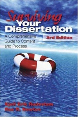 Surviving your dissertation - dissertation,