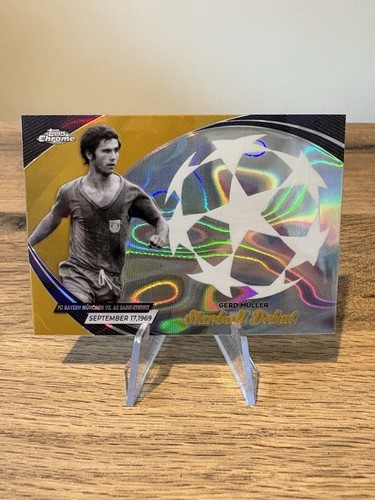 Gerd muller topps chrome - gerd,