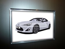 TOYOTA GT86 FRIDGE MAGNET