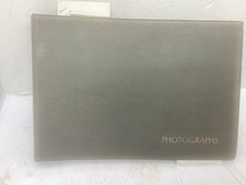 Vintage old photo album w - photo, b&w