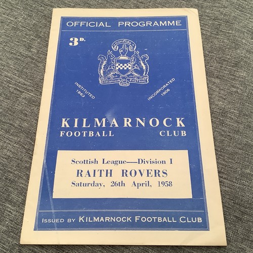 Kilmarnock raith rovers - kilmarnock, v