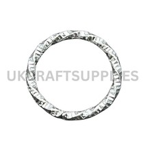 50 Pcs - Silver Plated Twisted