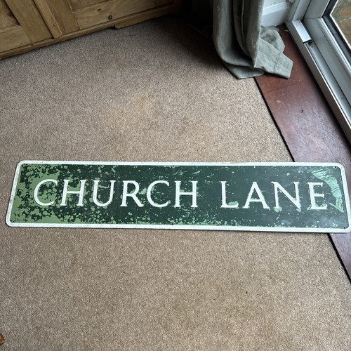 Vintage large metal - vintage, road
