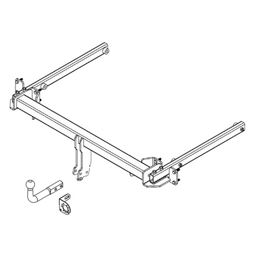 Westfalia towbar for mercedes - towbar,