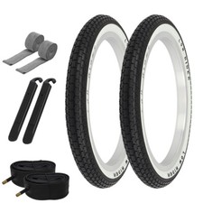 NEW! 16 X 1.75 Whitewall Raised OG ORIGINAL LOWRIDER LETTER Tires 8PC SET.