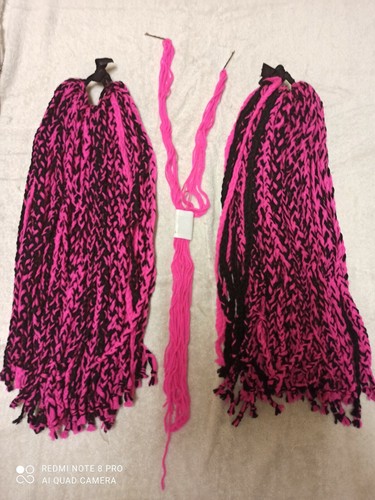 Cyber goth dread falls hair - dread,