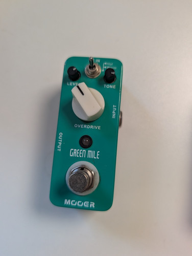 Mooer green mile analogue - green,