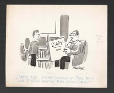 ORIG ARTWORK CARTOON FOR PUNCH