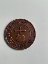 Masonic Token/Penny . Callender Mark Masters no. 123. Please See Notes