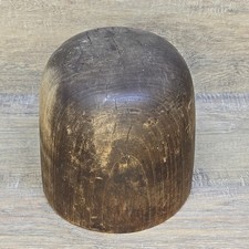 Vintage Antique Wooden Hat