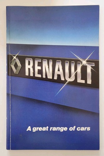 Vtg 1978 renault car - car, range