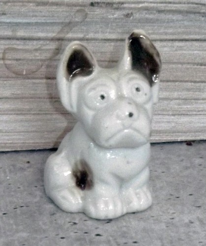 Vintage french bulldog puppy - french,