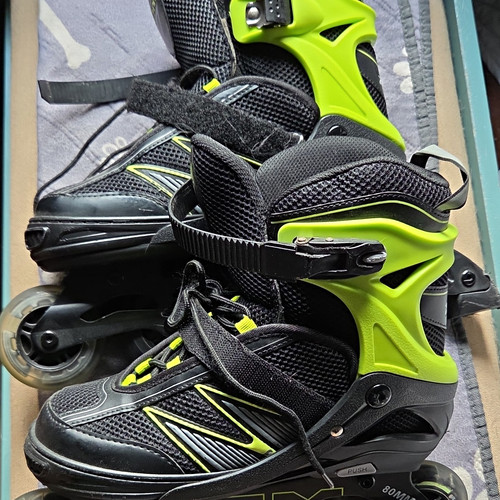 Oxygen black green - oxygen, inline