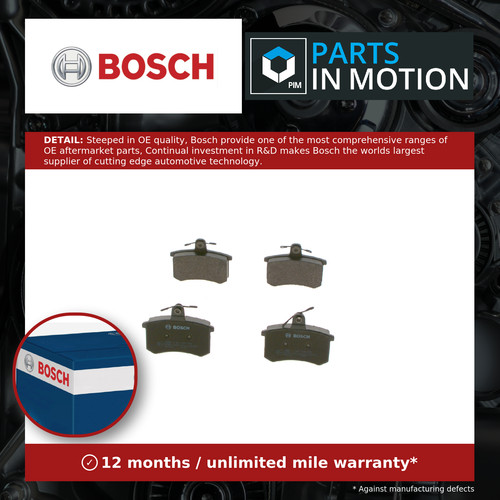 Brake pads set fits - fits, audi