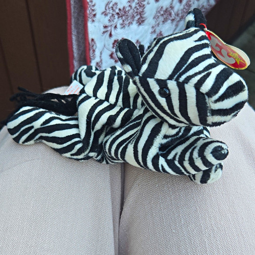 Ziggy the zebra plush teddy - the,