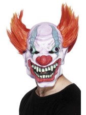 Smiffys Clown Mask, White