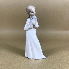 NAO Lladro Girl with Dog