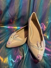 Unicorn - Novelty - kitsch- pink  women’s Flat Shoes Size 7