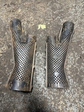 Pair Classic Vw Beetle Under Seat Heater Pipes With Flaps Aircooled Type 1 Bug