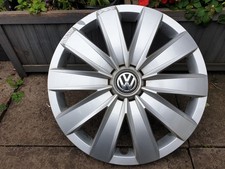 One Genuine Volkswagen T6 Transporter Van 16" Wheel Trim Hub Cap x1 VW