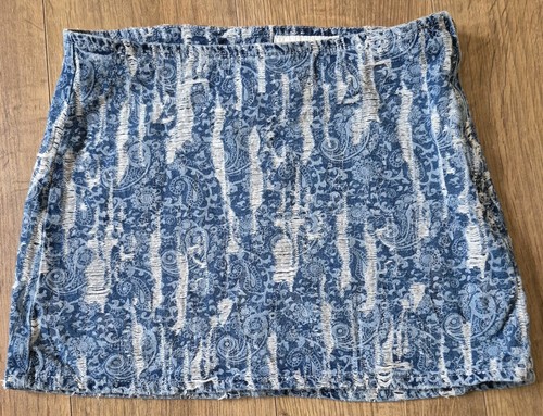 Zara women paisley - zara, denim