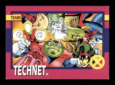 80 Technet Teams Impel X-Men 1992 Trading Card TCG CCG