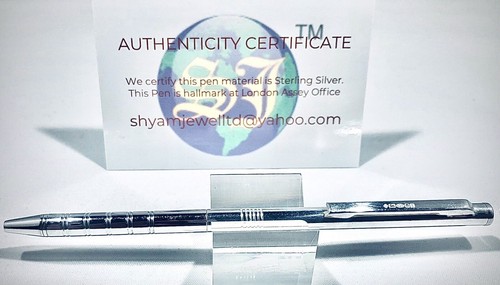 New sterling silver pen - new,