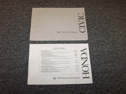 1995 honda civic - 1995, owner