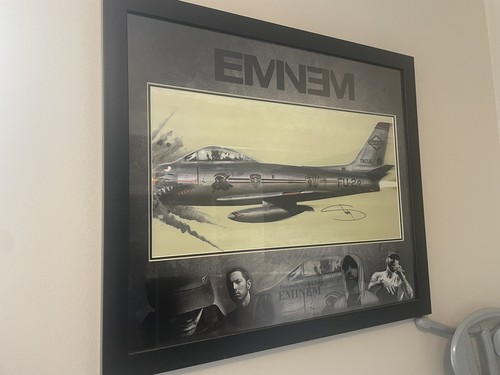 Eminem hand signed - eminem,
