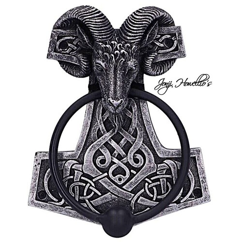 Thors hammer door - hammer, knocker