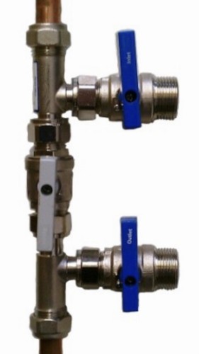 22mm water softener bypass kit