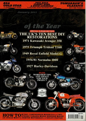 Classic bike magazine 2011 - magazine,
