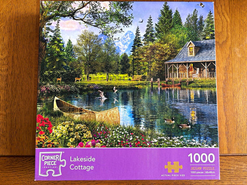 Corner piece puzzles lakeside - corner,