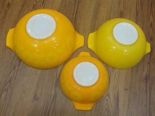 Set vintage pyrex orange - 3,