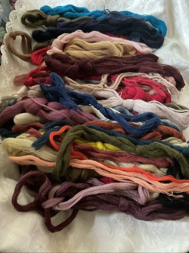 Vintage crewel tapestry wool - vintage, crewel,tapestry