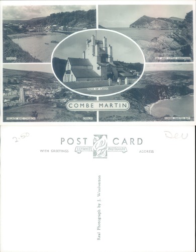 Combe martin views devon - martin,