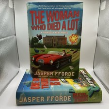 Jasper Fforde Thursday Next Book Bundle Hardback First Woman Who Missing