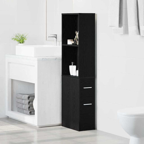 Bathroom cupboard black - cupboard,
