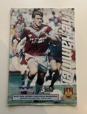 Geoff Hurst Signed West Ham United Matchday Programme – West Ham United