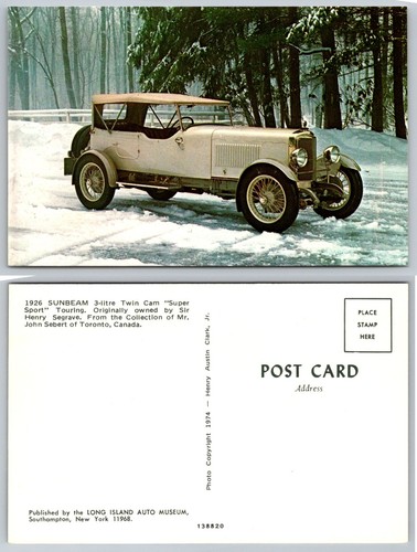 1926 sunbeam litre super - 3-litre,