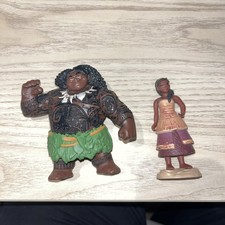 Bullyland Disney Moana Figures Maui and Sina