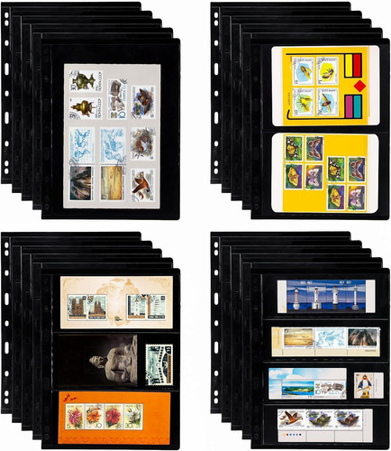 Sheets pages stamp album - 20,